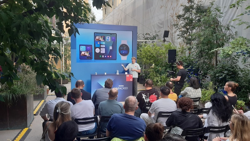 Мероприятие серии Samsung Galaxy Unpacked 2025, организованное в Москве компанией МТС