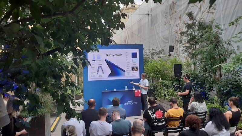 Презентация Samsung Galaxy Z Fold7 в Москве