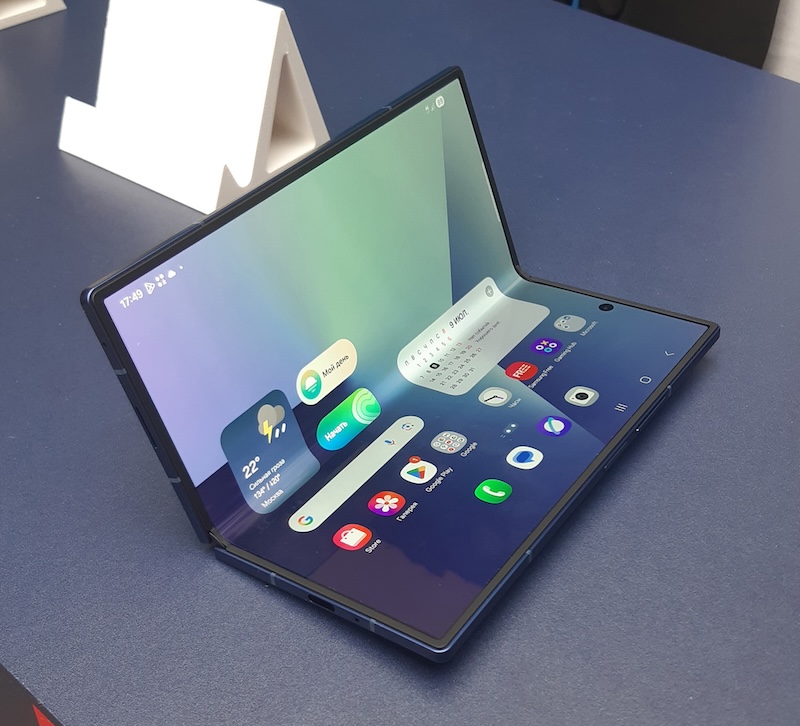 Samsung Galaxy Z Fold7 крупным планом