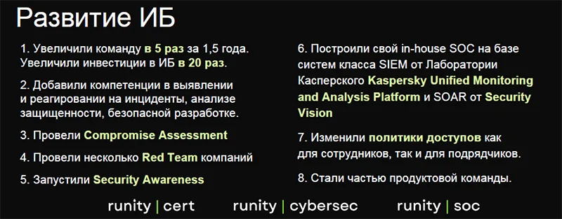 Развитие внутренней ИБ-экспертизы в «Рег.облако»