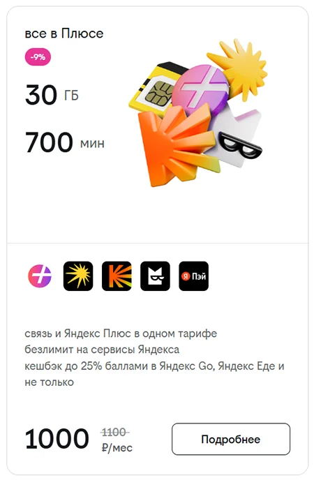 Информация о тарифе «Все в плюсе» для жителей Москвы Информация о тарифе «Все в плюсе» для жителей Москвы