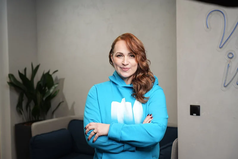 Директор департамента корпоративного обучения и развития талантов ИТ-холдинга Т1, руководитель «Т1 Цифровая Академия» Ксения Румбешт Директор департамента корпоративного обучения и развития талантов ИТ-холдинга Т1, руководитель «Т1 Цифровая Академия» Ксения Румбешт