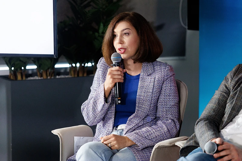 Заместитель генерального директора по персоналу ИТ-холдинга Т1 Екатерина Колесникова Заместитель генерального директора по персоналу ИТ-холдинга Т1 Екатерина Колесникова