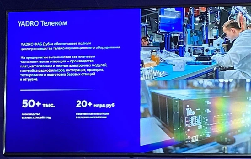 Основные сведения о телеком-направлении &laquo;Ядро Фаб Дубна&raquo;