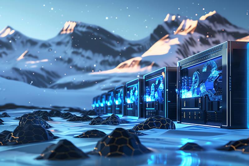 На станции Беллинсгаузен запущен антарктический ЦОД