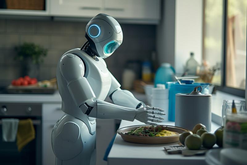 Почти 70% россиян готовы поселить в доме робота-андроида для уборки и готовки