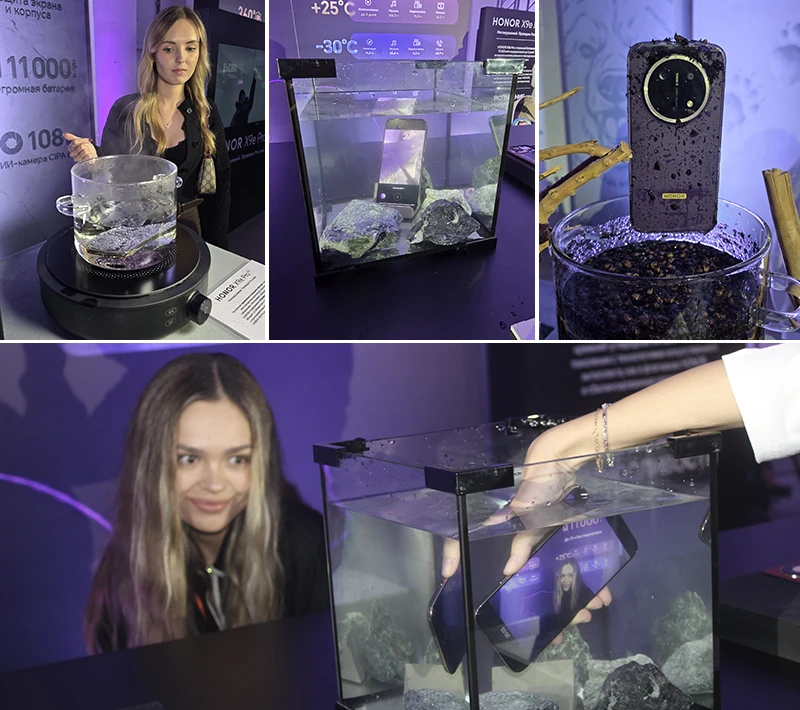 Honor X9e Pro прошел испытания погружением в воду, кипячением и загрязнением Honor X9e Pro прошел испытания погружением в воду, кипячением и загрязнением